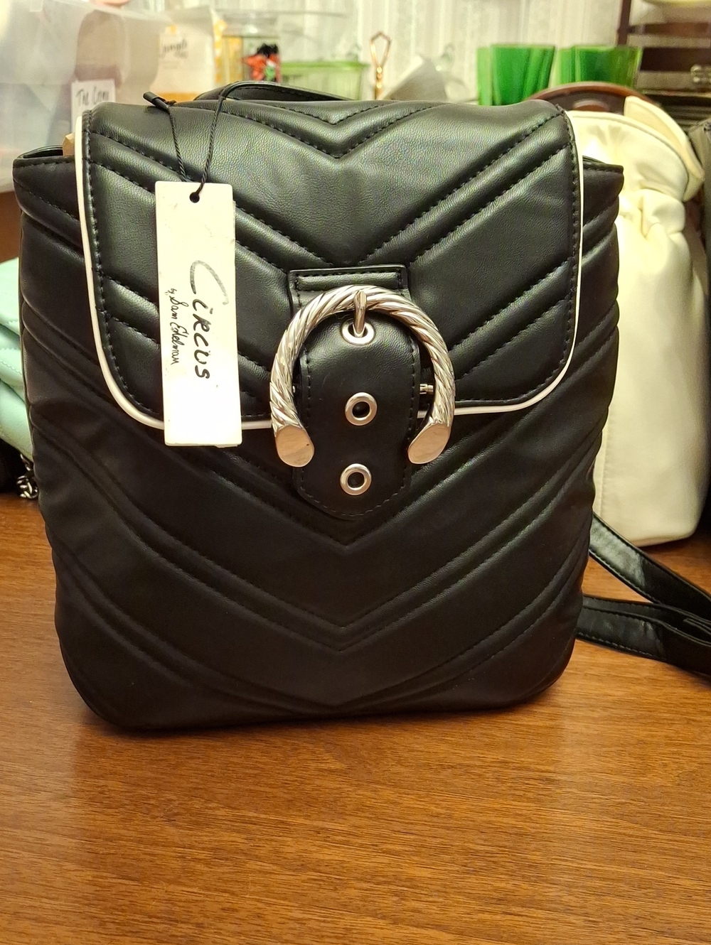 Circus by Sam Edelman Black Mini Backpack NWT Tags